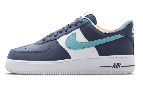 Nike Air Force 1 Low '07 LV8 EMB Thunder Blue Washed Tea - DM0109-400-Shoesify