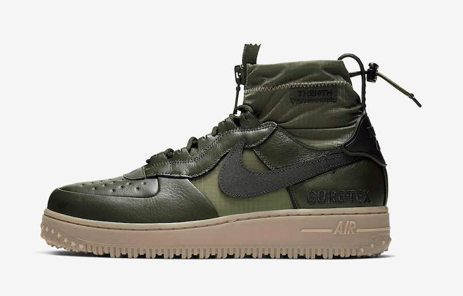 Nike Air Force 1 High Winter Gore-Tex Sequoia - CQ7211-300-Shoesify