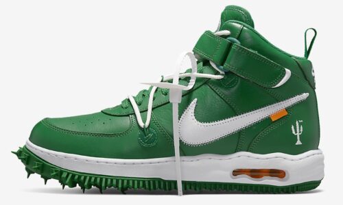 Air Force 1 Mid Off-White Pine Green - DR0500-300-Shoesify