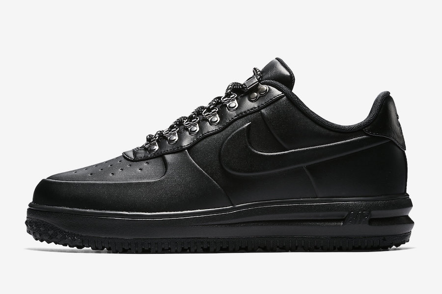 Nike Lunar Force 1 Duckboot Low Black - AA1125-001-Shoesify