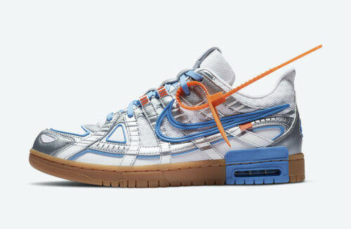 Nike Air Rubber Dunk Off-White UNC - CU6015-100-Shoesify